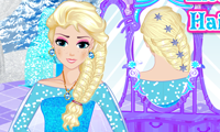 play Elsa Royal Hairstyle