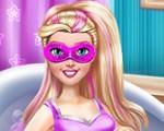 play Pregnant Super Barbie Spa