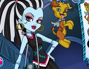 play Monster High Frankie Stein Hairstyle