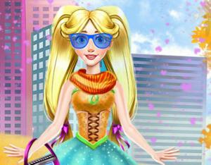 play Fall Princess Dress Up