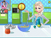 play Elsa Cooking Pound Cake
