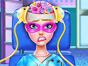 play Super Barbie Brain Doctor