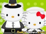 play Hello Kitty Thanksgiving Party Decor