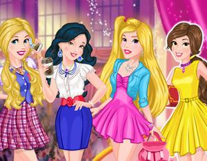 play Disney Princess Charm College