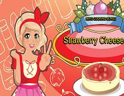 play Mia Cooking Strawberry Cheesecake