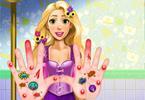 play Rapunzel Hand Treatment