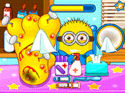 play Minions Foot Doctor