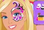 play Barbie Magical Face Painting