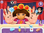 play Dora Hand Treatment