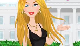 play Barbie Super President