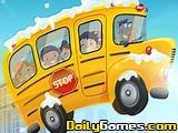 play Winter School Bus Parking