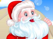 play Santa At The Spa Kissing