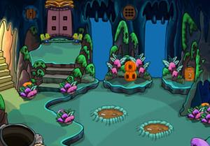 play Fantasy Snow Cave Escape