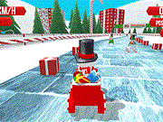 play Snowman Christmas Racing