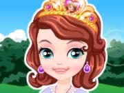 play Sofias Sparkly Tiara Kissing