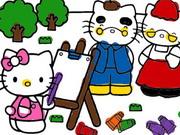 Hello Kitty Coloring Book