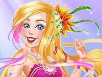 play Barbie Pearl Princess Makeover