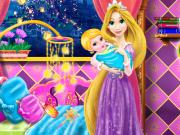 play Mommy Rapunzel Crib Decor