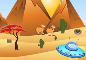 play Desert Pyramids: Alien Escape