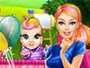 play Barbie Superhero Mommy