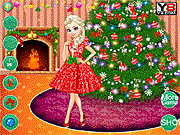 play Elsa Decorate Christmas Tree