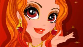 play Fire Princess Makeover