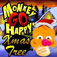 Monkey Go Happy Xmas Tree