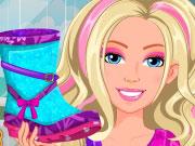 play Barbie Galaxy Rain Boots