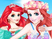 play Ariel-Mermaid-Vs-Human-Princess