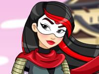 play Dc Superhero Girls - Katana Dress-Up