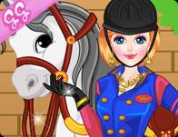 Girl And Horse Dressup