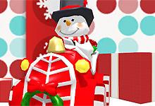 play Snowman Christmas Racing