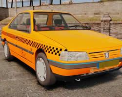 play Peugeot Taxi Jigsaw