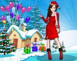 play Xmas Girls Dress Up