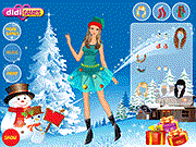 play Cute Christmas Girl