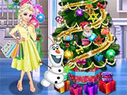 play Elsa Holiday Shopping