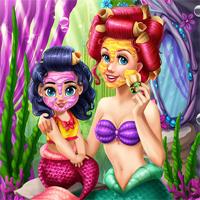 play Ariel Mommy Real Makeover