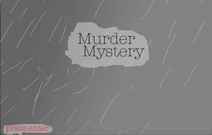 play Murder Mystery