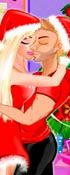 play Christmas Princess Kissing