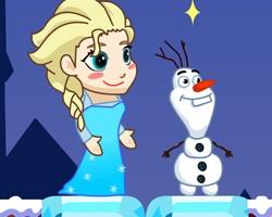 play Elsa Olaf Frozen World