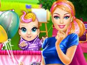 play Barbie Superhero Mommy