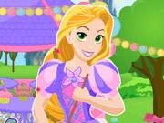 play Rapunzel Party Clean Up