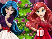 play Disney Princesses Christmas Tree