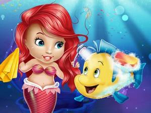 play Baby Ariel Fish