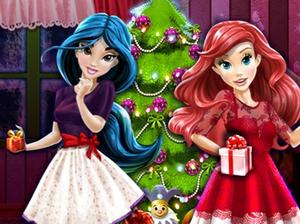 play Disney Princesses Christmas Tree