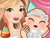 play Pregnant Mommy Princess Kissing