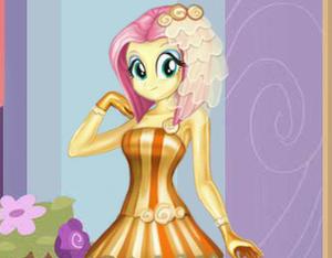 play Fluttershy Wedding Look