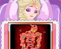 play Elsa Food Poisoning Doctor