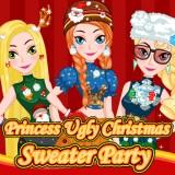 play Princess Ugly Christmas Sweater Party