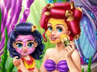 play Ariel Mommy Real Makeover